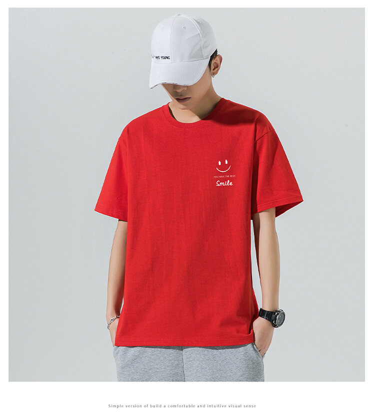 Camiseta de manga corta hombre verano plus big size gorda holgada slim hombre algodón t media manga top ice sense verano pic 18