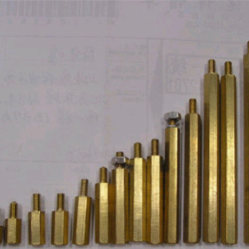 工厂批发六角铜柱 电路板连接柱内外牙铜柱螺母 内外牙螺柱