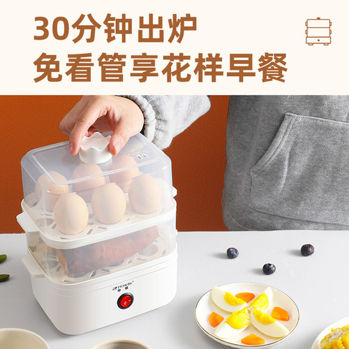 Hemisphere egg steamer, automatic power-off, egg cooker, household anti-dry steamer, steamed egg custard, multifunctional breakfast artifact