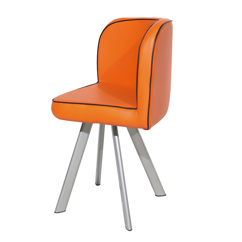 Pintura a pulverización personalizada mesa de comedor de vidrio temperado mesa de comedor casera simple mesa de negociación mesa de comedor de vidrio image 4