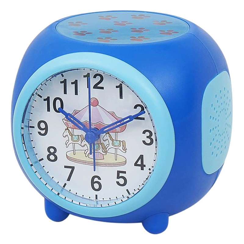 Новый детский Романтический Звездное небо проекция указатель немой будильник красочная музыка естественный звук часы Z108