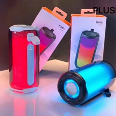 Pulse5 Bluetooth Speaker: Full-Screen Colorful Lighting for Outdoor, Home, and Desktop Use—Featuring Powerful Bass Sound