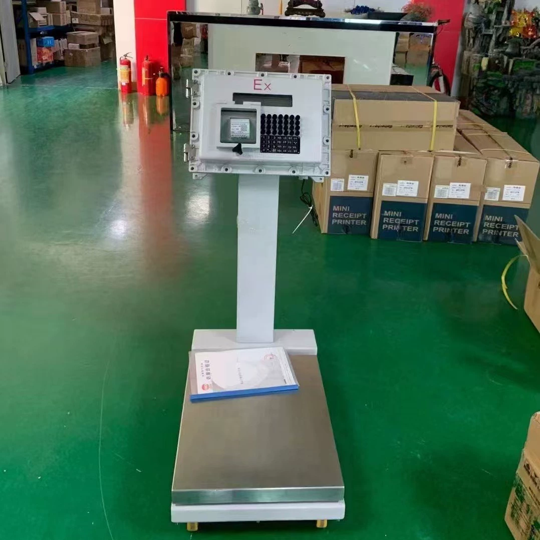 Взрывобезопасный счетчик этикетки Весы Взрывобезопасный счетчик клейкие этикетки печатные весы 60kg 100kg