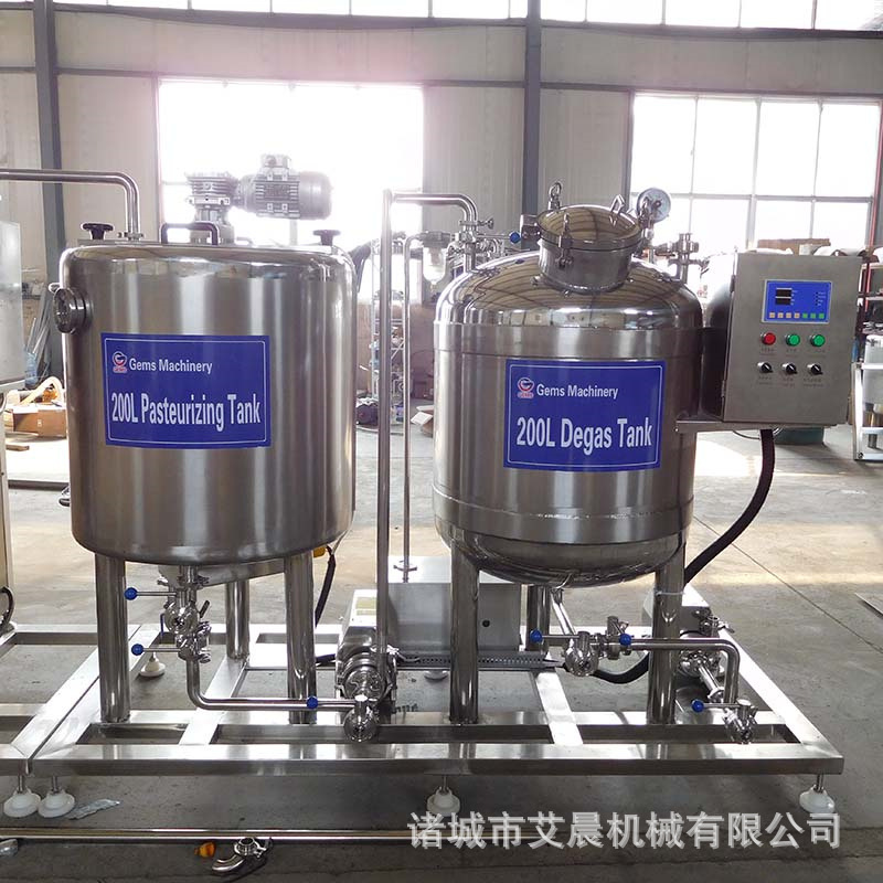 牛奶加工设备 液态奶生产线 酸奶巴氏杀菌机 开鲜奶吧需要的设备