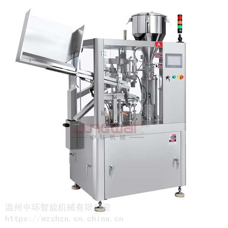 乳膏全自动灌装封尾机 全自动灌装封尾机 药品定量充填封尾机 产
