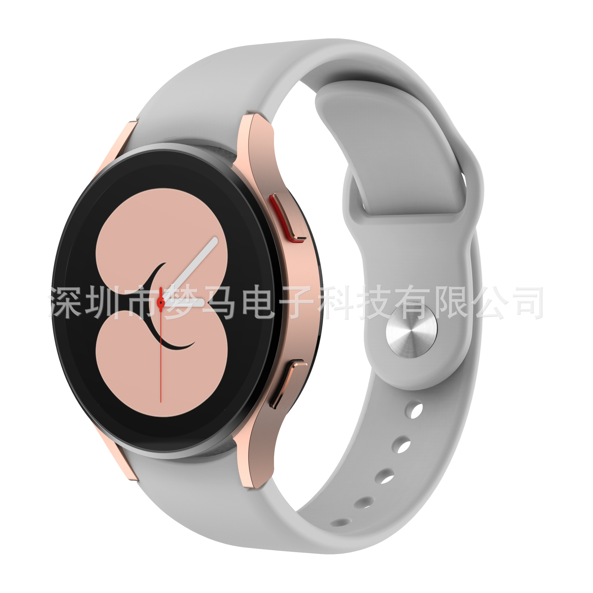 Correa de silicona con hebilla inversa para Samsung Galaxy Watch7, compatible con Watch56classic, correa con hebilla Nike
