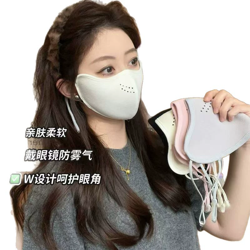 Демисезонная утепляющая медицинская маска, ветроустойчивая и холодостойкая для езды на велосипеде