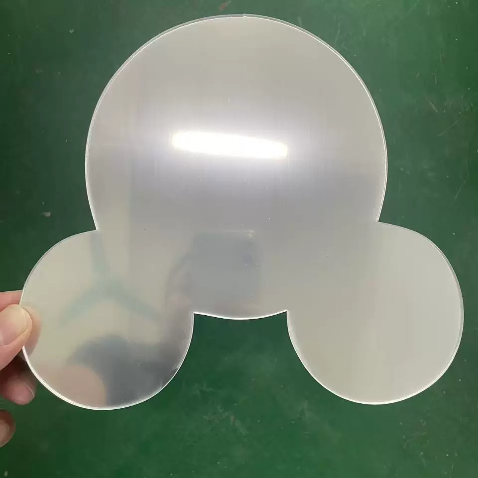 科学实验圆角塑料玩具潜望镜片ps pc安全可车缝软镜亚克力pet