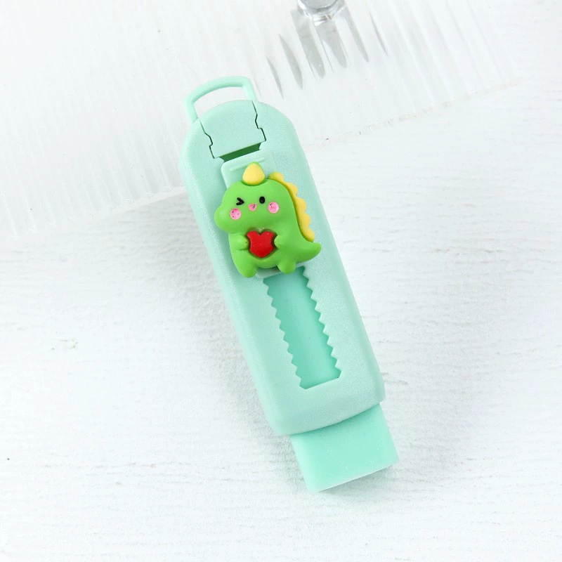 Cartoon Eraser Set — Multi-design Push‑Pull & Novelty Erasers, School Stationery Pack