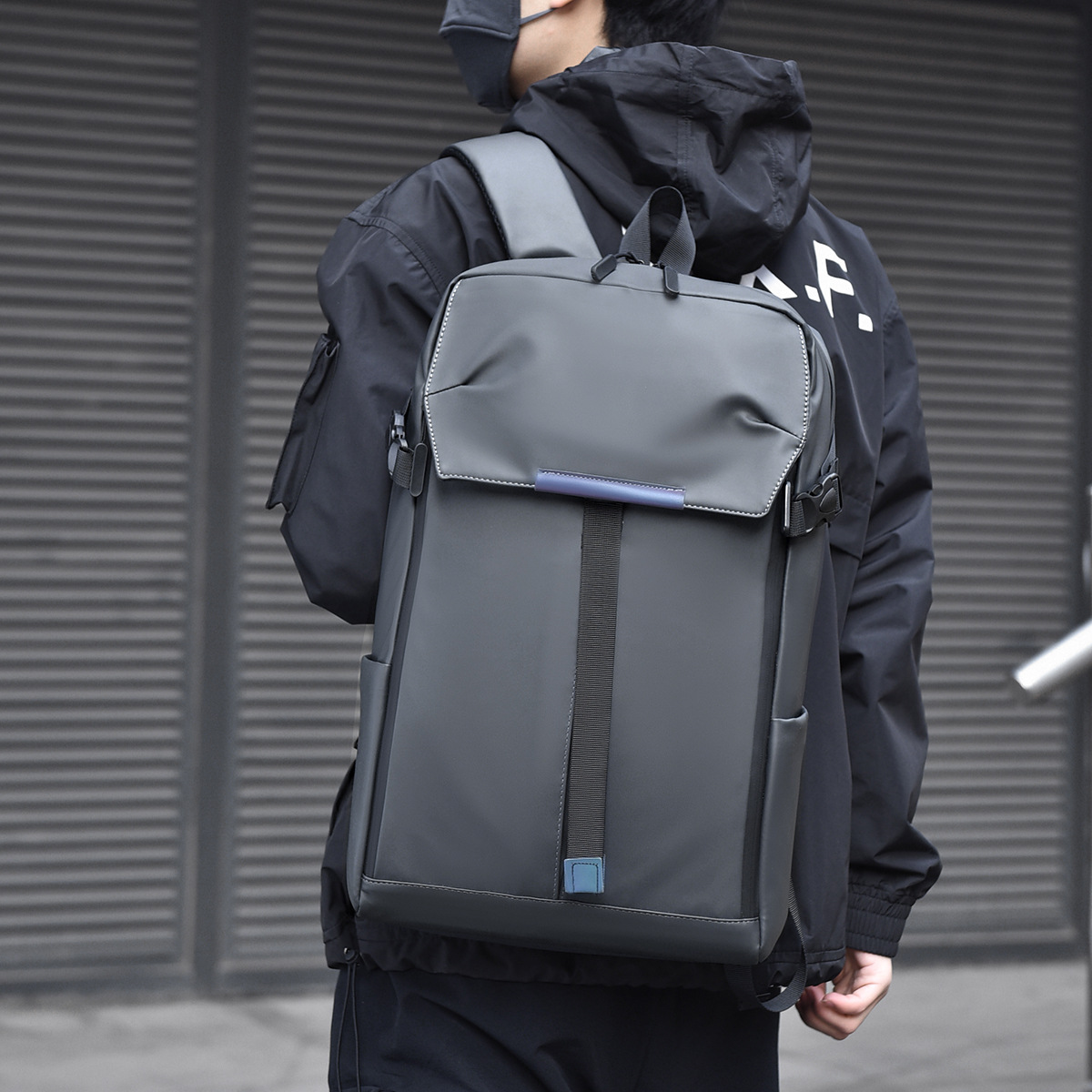 Transfronterizos nuevos hombres de gran capacidad de viaje de negocios computadora mochila simple bolsa de baloncesto universal mochila de carga