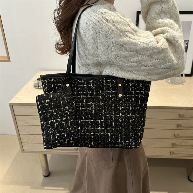 Удобная сумка через плечо на одно плечо в трендовом стиле, стиль Chanel