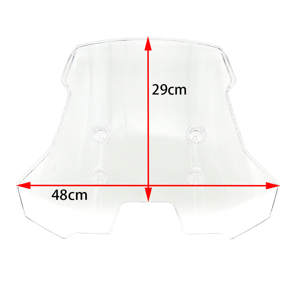 Suitable for Suzuki V-Strom 800De Windshield Heightening Front Windshield Protective Cover 2023 2024