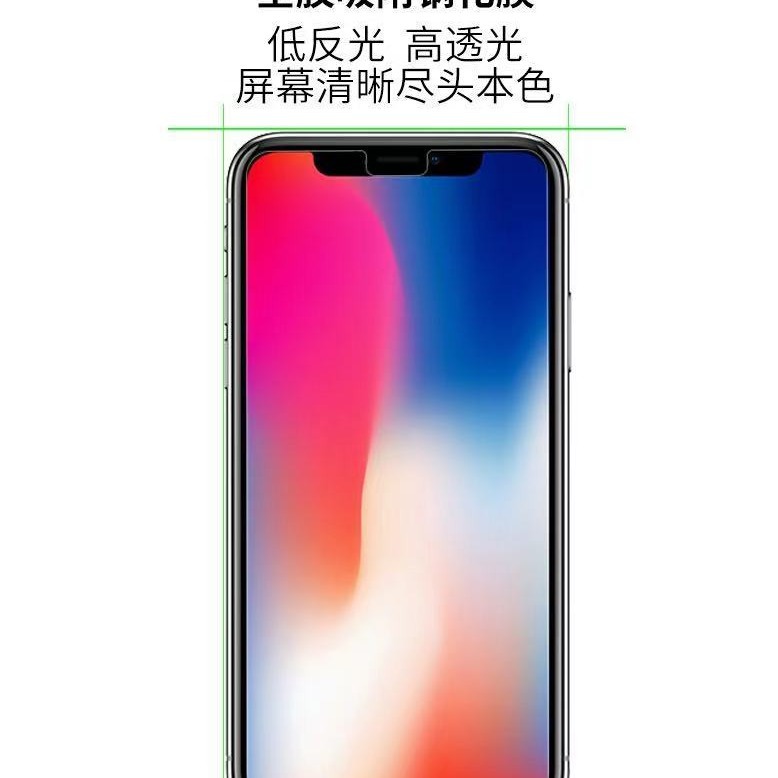 适用于iPhone14 UV手机膜XS苹果13max全屏覆盖苹果12透明玻璃uv膜