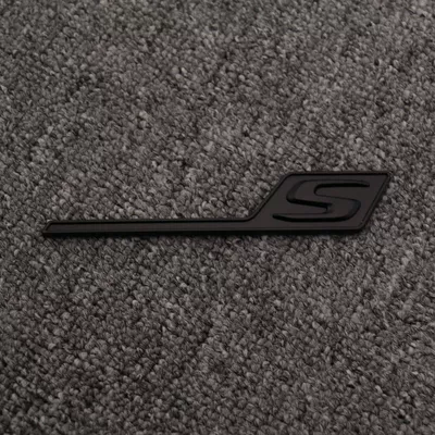 Mercedes-Benz new A-Class, E-Class, C-Class, GLA, GLC car emblem modification: C63S, A45S, CLA45S rear emblem lettering stickers (Car logo) - standard-s1