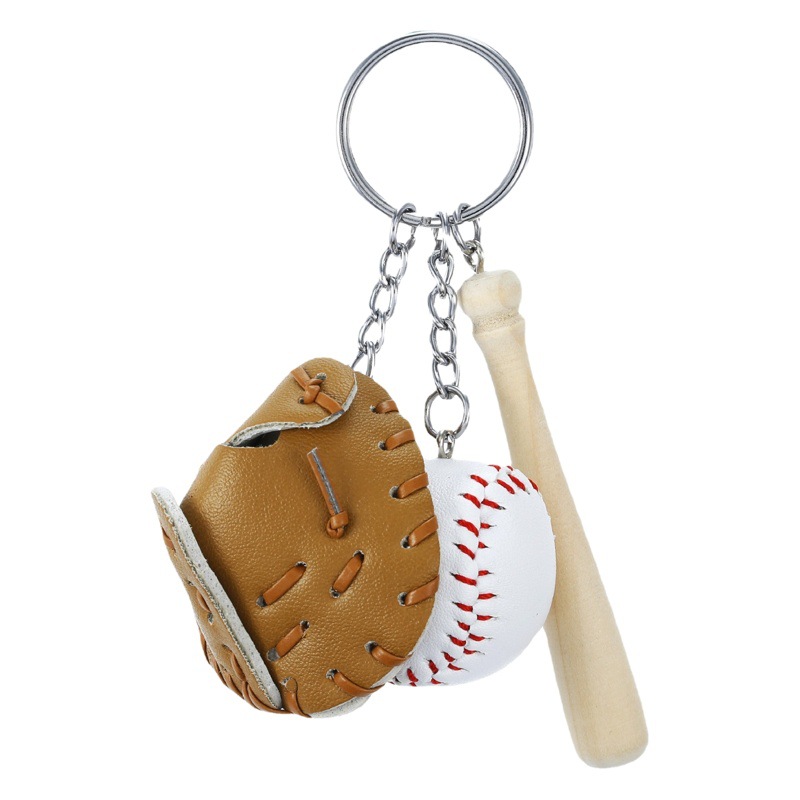 [Kang Ran] Mini colgante de bolsa de llavero de béisbol explosivo transfronterizo, guantes de softbol, colgante de béisbol de softbol