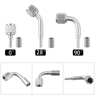 Tubing: hose fitting accessories 0/28/90