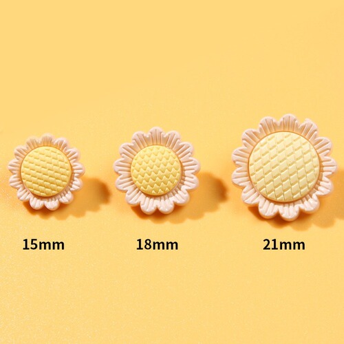Children's cartoon buttons baby clothes coat decoration cute flower buttons infant baby clothing exquisite buttons