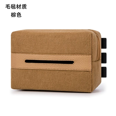 Car tissue box/set: Hanging Seat Back Paper Bag
