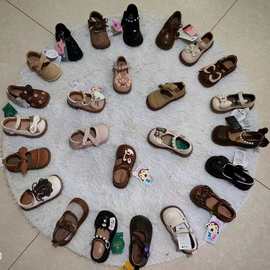 春秋女童皮鞋杂款女宝宝鞋子公主软底婴儿学步鞋小童洋气儿童单鞋