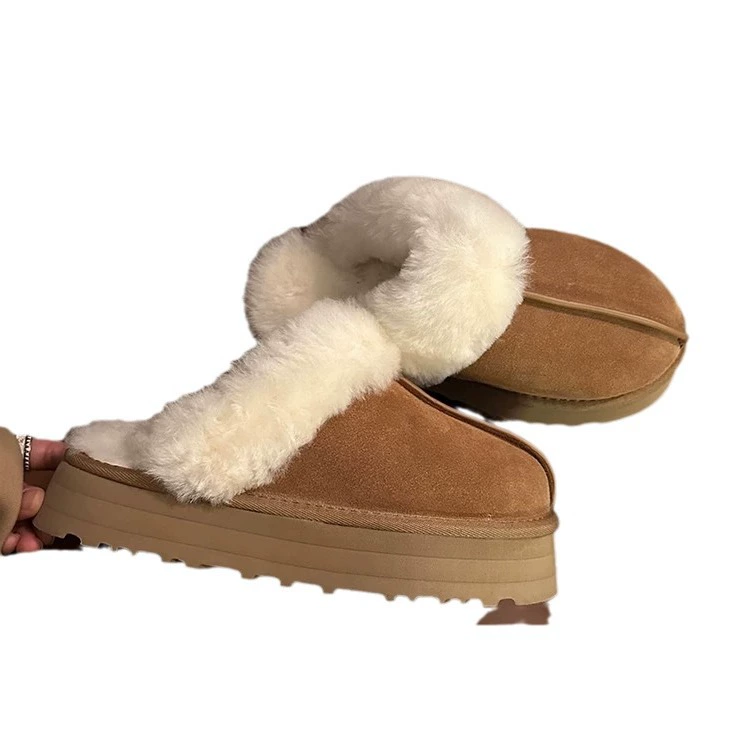 Winter fashionable boots platform, 2024 years