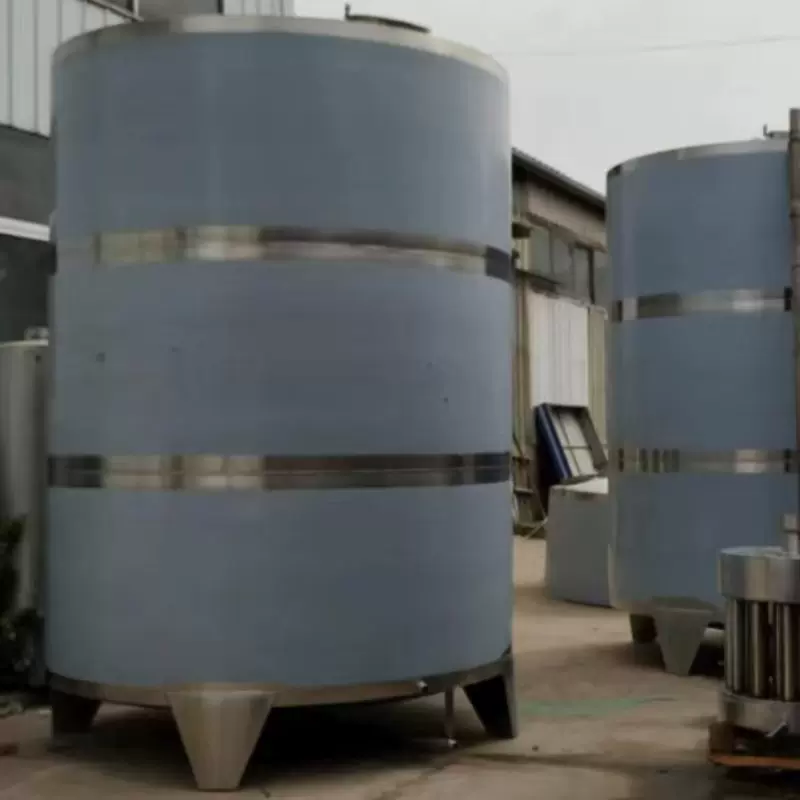 50立方不锈钢储罐立式食用油罐304不锈钢餐厨油食品级白酒储存