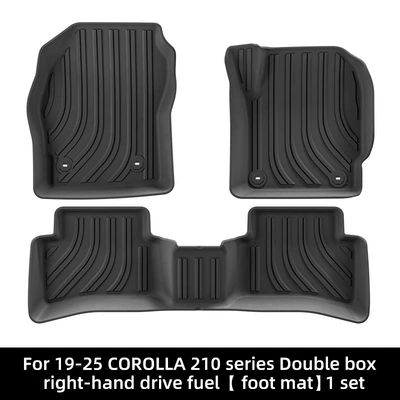 Suitable for 19-25 Toyota Corolla 210 Series Car Floor Mats, Special Car-Specific Fully Environmentally Friendly Tpe Floor Mats (Modelə uyğun ayaqaltı) - 19-25-corolla-210-series-right-hand-drive-single-layer-floor-mats-hatchbackfuel