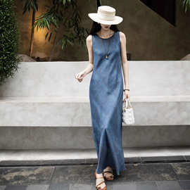 NYNZPF不退只换同款！2026夏季新款真丝双绉菱格斜裁连衣裙配吊带