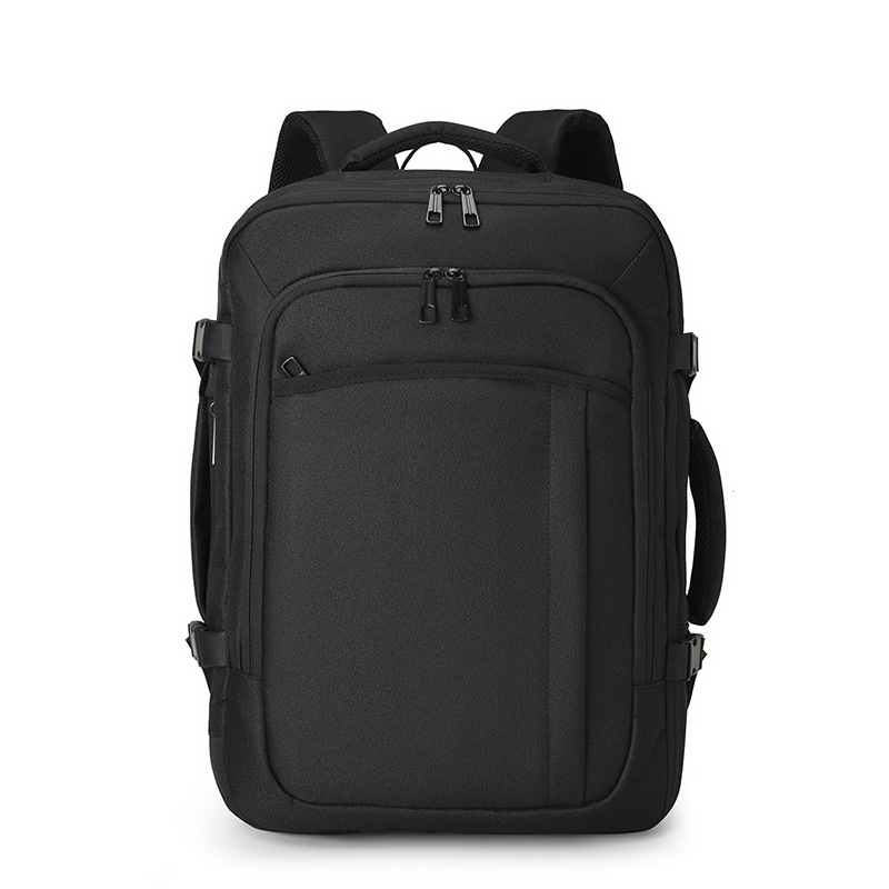 Mochila transfronteriza de gran capacidad, bolso de computadora para hombres, logotipo de impresión avanzada, mochila de viaje, mochila de hombro a prueba de rociadores