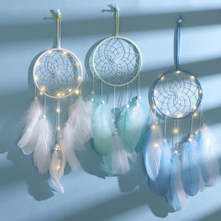 Dreamcatcher Forest Series ins Girls Dreamcatcher Finished Dreamcatcher Hanging for Men and Women Birthday Gifts Bedroom Pendant Wind Chimes
