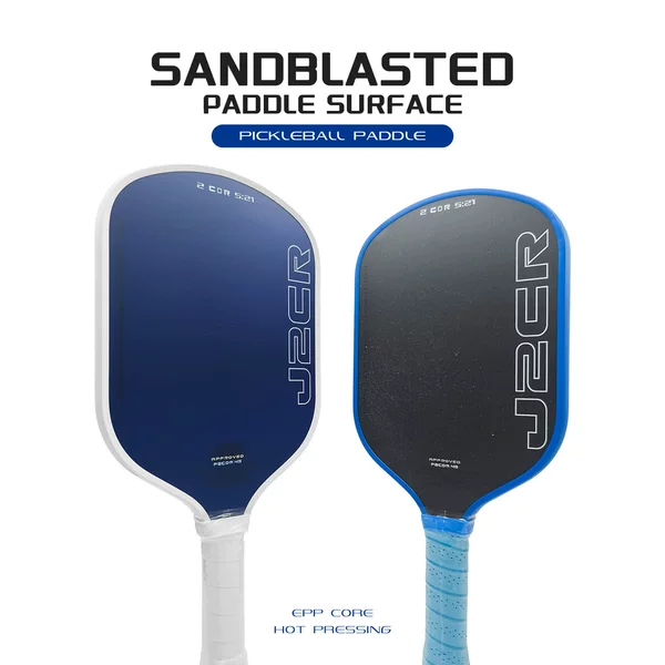 Honolulu J2CR pickleball paddle with heat-pressed 5th generation foam core and CFC carbon fiber