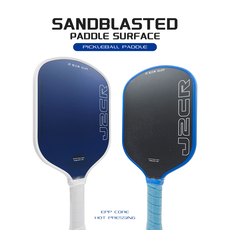 Honolulu J2CR pickleball paddle with heat-pressed 5th generation foam core and CFC carbon fiber Honolulu J2CR pickleball paddle with heat-pressed 5th generation foam core and CFC carbon fiber