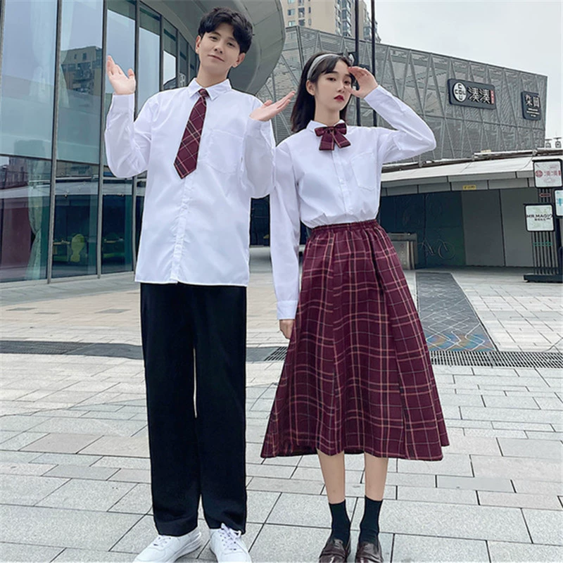 Униформа класса Мужская и женская пение JK костюм хор представление Униформа декламация выступление для церемонии открытия спортивных собраний учащихся средних школ