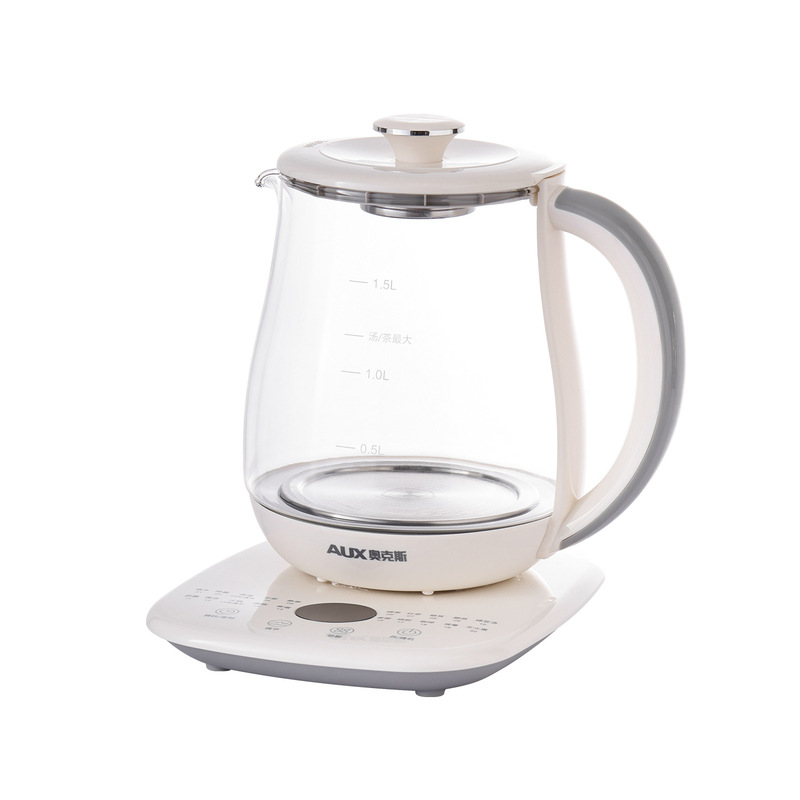 奥克斯养生壶家用多功能煮茶器烧水壶药壶加厚玻璃耐高温源头工厂|undefined
