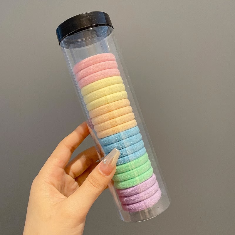 Primavera de alta elasticidad para el cabello mujeres corda de cabello duradera corda de cabello coreana banda de goma de cabello de alto nivel