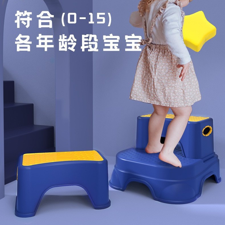 Taburete para niños, taburete para bebés, taburete pequeño para lavarse las manos, pasos para lavarse la cara, taburete para pies antideslizante, taburete de pie
