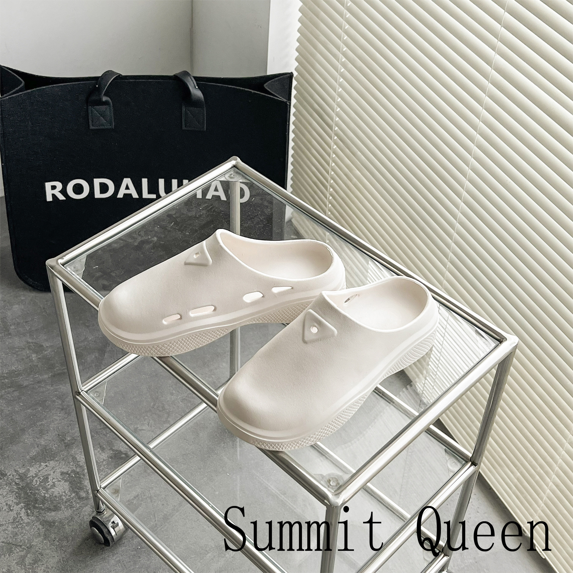 Comfortable Women's Flat Eva Sandals Solid Colour Casual Slippers_voghion.com