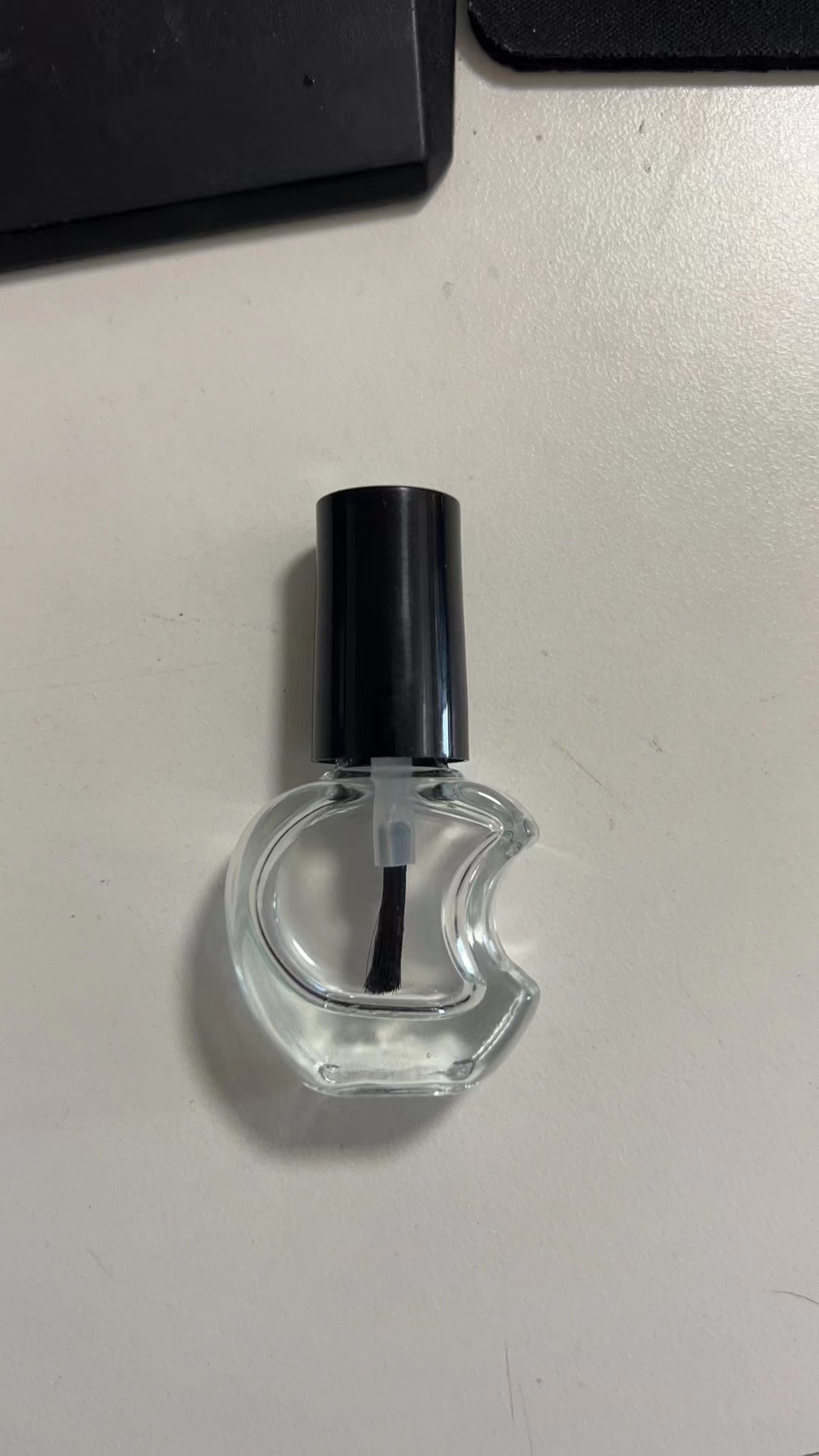 Botellas Vidrio para Esmalte 5–15 ml — Con Brocha (Transparente)