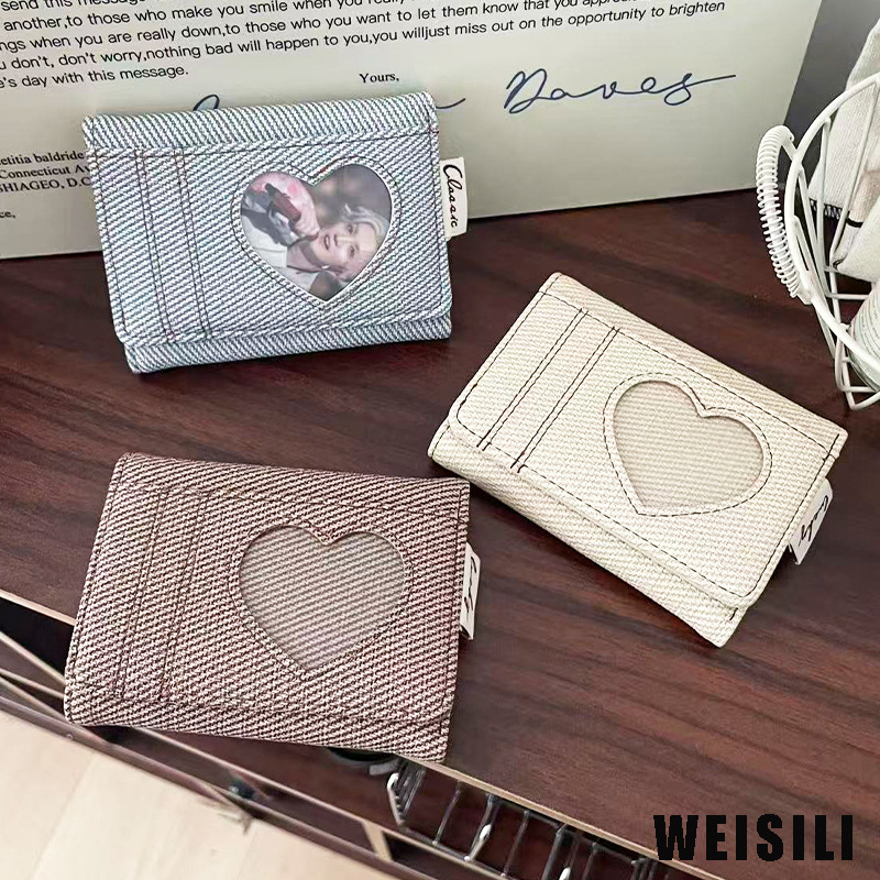 Heart-shaped Korean-style women's small wallet, girls' wallet wholesale, popular among fans and students, trending on Xiaohongshu, coin purse Heart-shaped Korean-style women's small wallet, girls' wallet wholesale, popular among fans and students, trending on Xiaohongshu, coin purse
