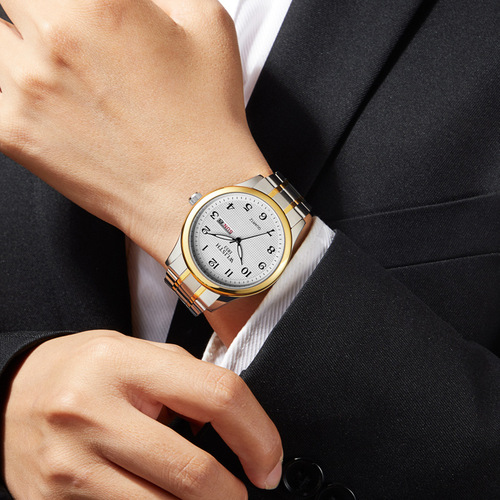 Wallis quartz watch digital luminous elderly watch dual calendar couple watch foreign trade men's watch wholesale