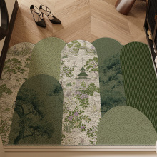 中古風地墊入戶門墊進門門口地毯耐臟絲圈法式覆古高級感防滑腳墊