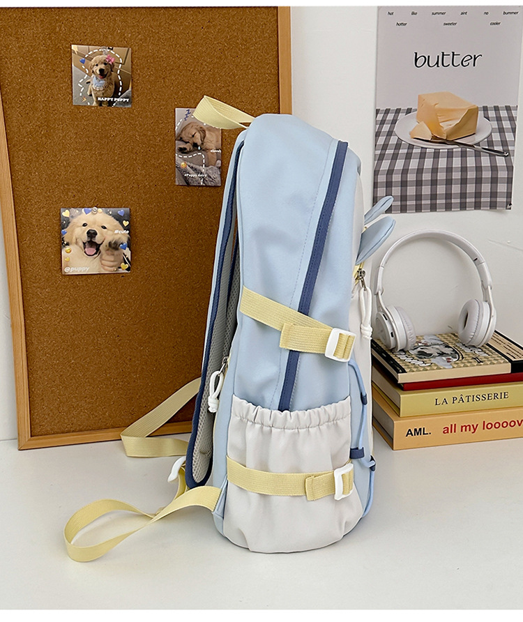 Zaini per bambini Zaino Nuovo stile Moda Stile carino Grande capacità Zaino per studenti delle scuole medie Zaino semplice e versatile_voghion.com