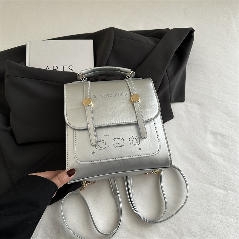 Bolsos retro para mujer 2025 primavera y verano nuevo bolso de mano textura bolso de hombro de color de contraste de todo fósforo bolso de mensajero de moda moda