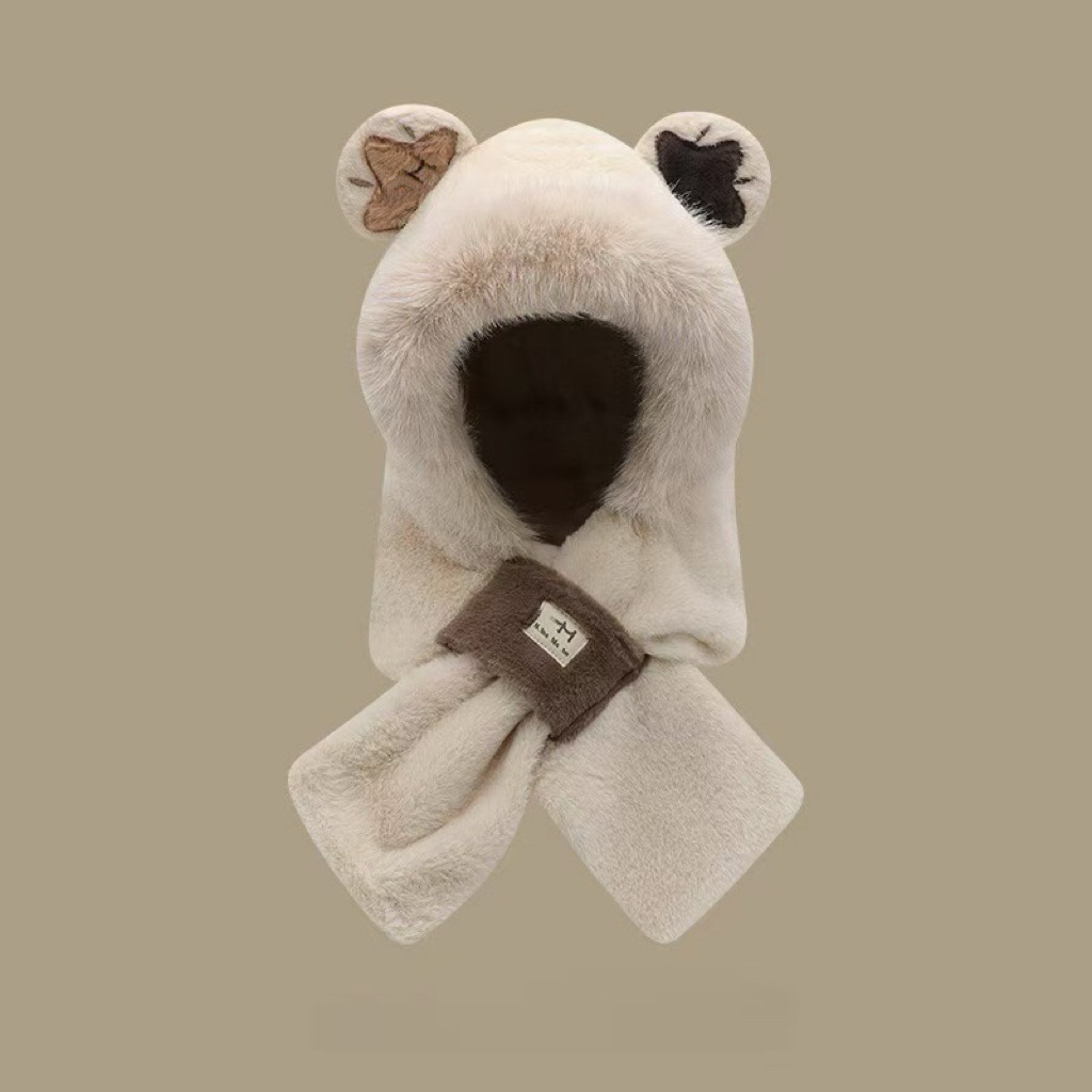 둥근귀별하늘곰 투피스세트-베이지