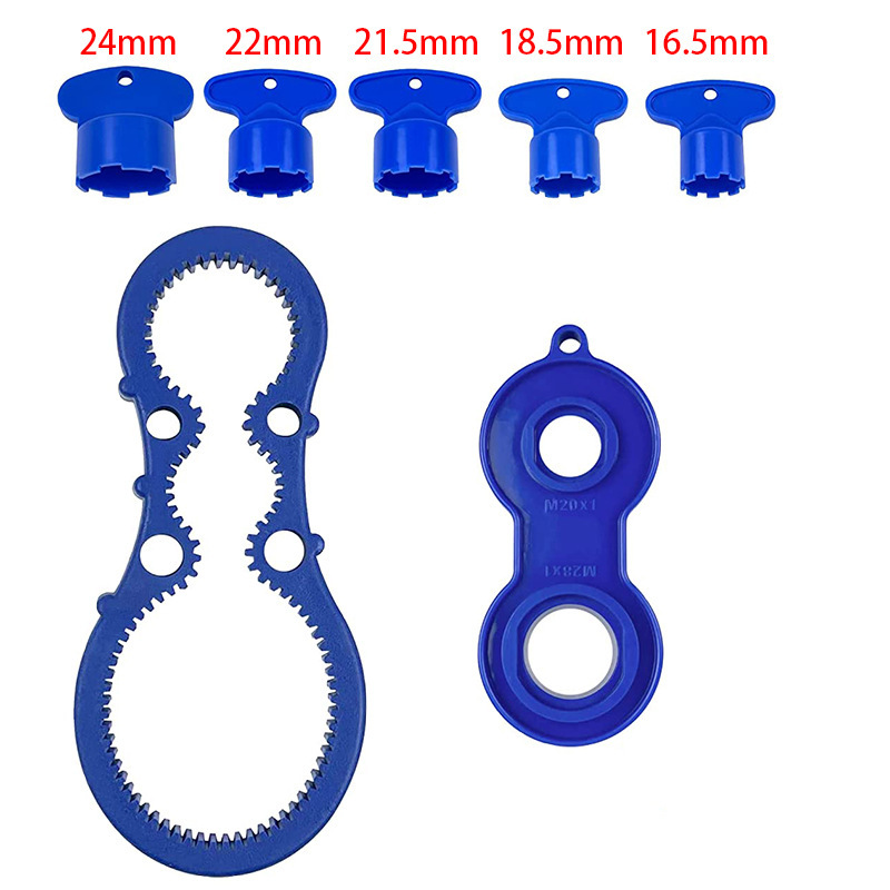 AMZ Venta caliente grifo aireador oculta herramienta de desmontaje accesorios Bubbler llave traje Factory Outlet