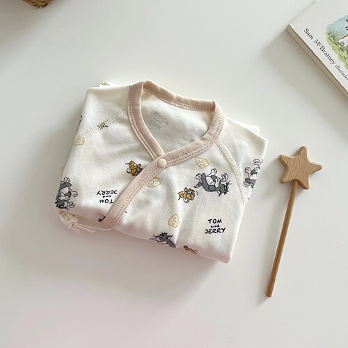 Baby Air Conditioning Suit Summer Ultra-Thin Onesie for Newborns Summer Outfit Hairy Long Sleeve Invisible Summer Pajamas