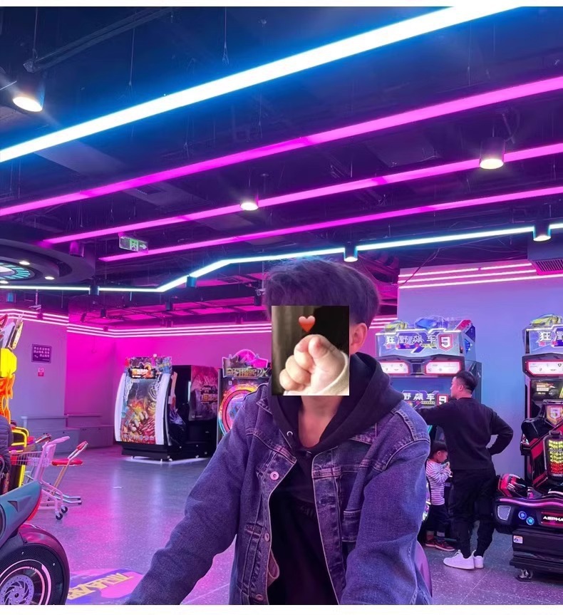 Ciudad de juegos electrónicos módulo de luces de juegos electrónicos parque de juegos de marea espacio centro comercial sala de baile internet café tienda modelado luz