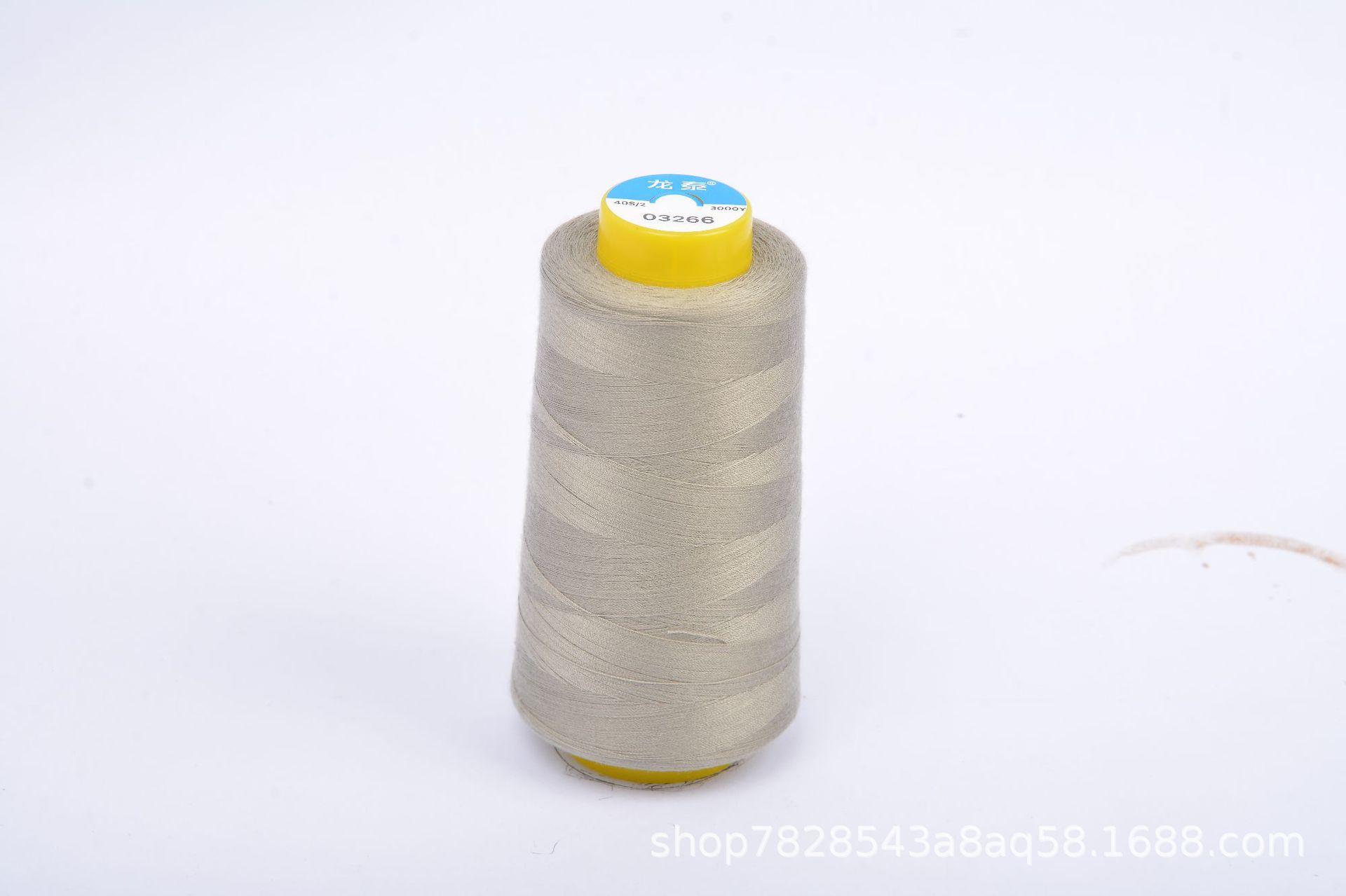 402 Liu Qing 3000 yardas línea de costura gris línea especial de fábrica de ropa línea de máquina de coser de alta velocidad