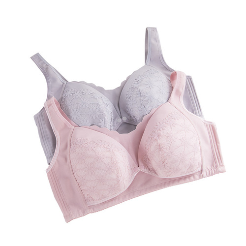 Plus size maternity bra 200 pounds thin large cup nursing bra plus fattening 300 pounds 90D-105F105G