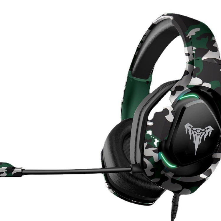 auriculares transfronterizos cool camuflaje auriculares auriculares cables PS4XBOX auriculares personalizados