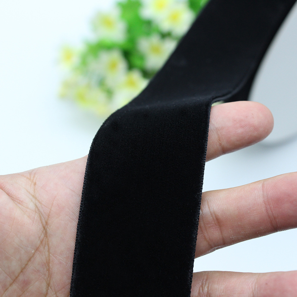 3.8 / 4cm cinta de terciopelo de doble cara empaque caja de regalo joyería pastel de flores cinta de arco